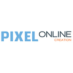 Pixel online création logo