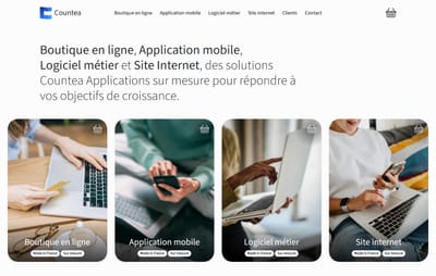 Site internet - Countea Applications - Création de site internet