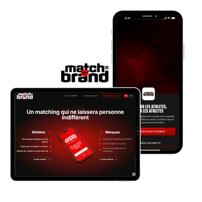 Match ma Brand - Application Mobile - Mobile App