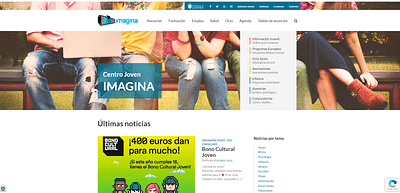 Web Juventud Ayuntamiento - Création de site internet