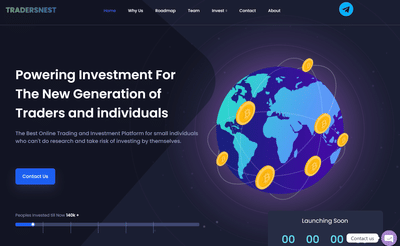 Stock Trading Platform with Current Market Trends - SEO