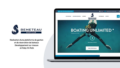 Beneteau Boat Club : Plateforme sur-mesure - Applicazione web
