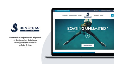 Beneteau Boat Club : Plateforme sur-mesure - Aplicación Web