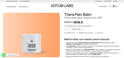 Diseño ecommerce Votum Labs - Creación de Sitios Web