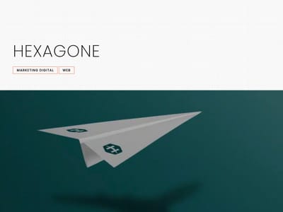 Hexagone Aviation School, une communication qui décolle - Création de site internet