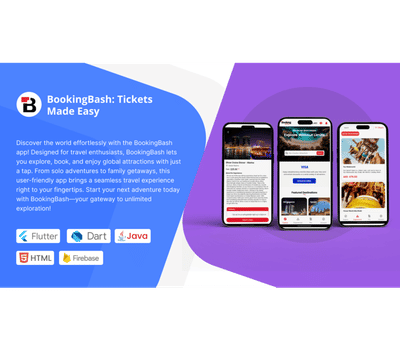 BookingBash - Ticket Made Easy - App móvil
