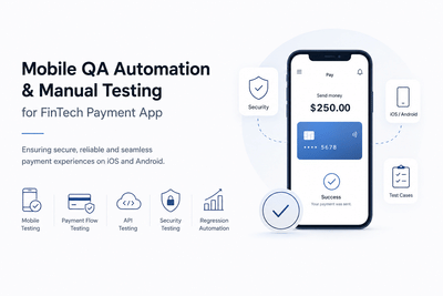 Mobile QA Automation & Manual Testing for FinTech Payment App - Desarrollo de Software