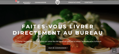 Site de commande ecommerce Restaurant - E-Commerce