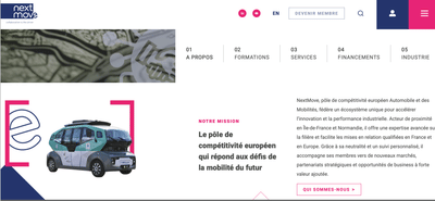 Hébergement et Maintenance du site NextMove - Website Administratie