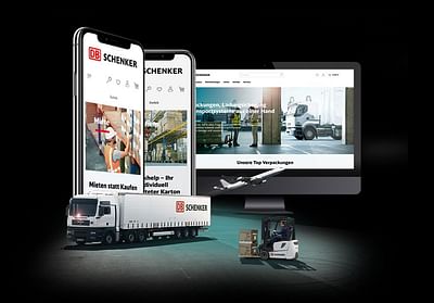 eCommerce - DB Schenker europac - Webseitengestaltung