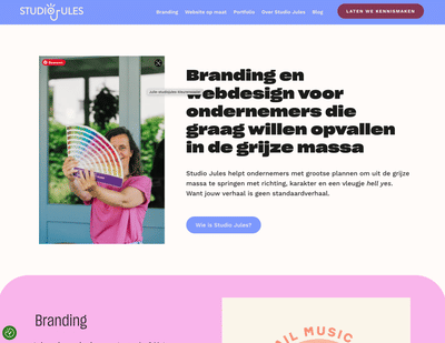 Studio Jules - Branding & Positionering