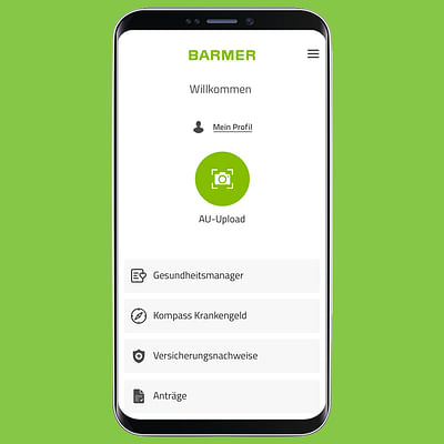 BARMER App - Application mobile