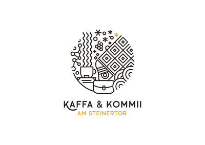 Kaffa & Kommii Branding - Graphic Design