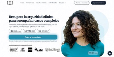 Escuela de Psicoterapia Natalia Seijo - Creación de Sitios Web