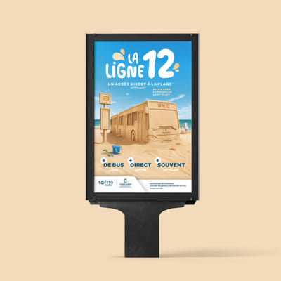 Campagne été Twisto - Publicité