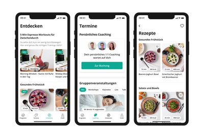 Senseble - Die Wellbeing App für dein Team - Application mobile