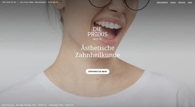 Onlinemarketing und Social-Media für Zahnarztpraxis - Diseño Gráfico