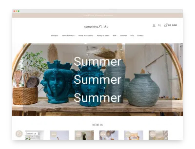 Something Nude - Website Creation