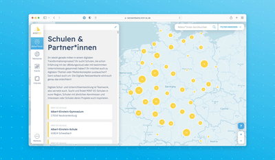 Mint-EC Netzwerkkarte - Website Creation
