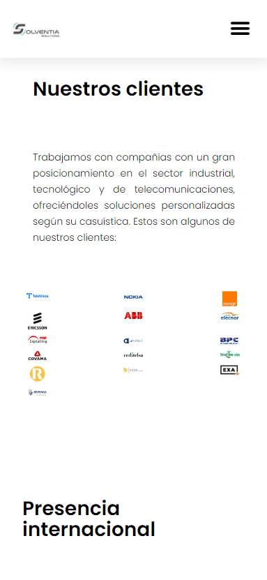Solventia Solutions | solventia-solutions.com - Creación de Sitios Web