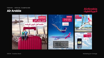 Air Arabia: social campaign - Online Advertising
