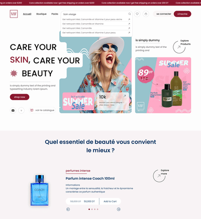 Vif - E-commerce