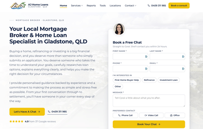 AJ Home Loans SEO Campaign - SEO