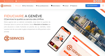 Créatioon d'un site web pour une fiduciaire - Création de site internet