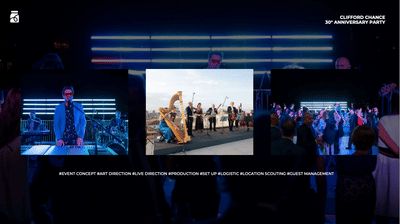 CLIFFORD CHANCE 30° ANNIVERSARY PARTY - Event