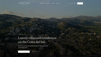Solvessa Properties - High-Performance Real Estate Platform - Desarrollo de Software