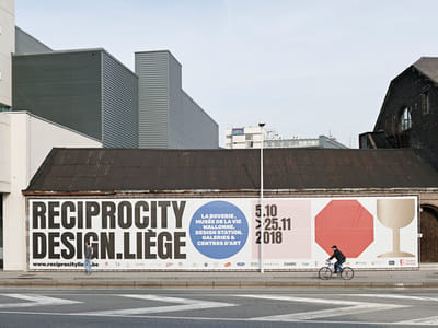 Reciprocity Design Liège 2018 - Communication - Ontwerp