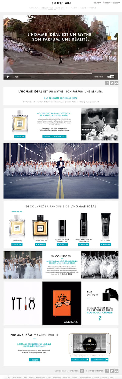 campagne digitale disruptive Guerlain - Advertising