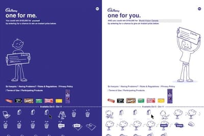 One For Me One For You - Publicité