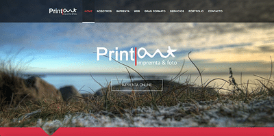 Print-art Company website - Creación de Sitios Web