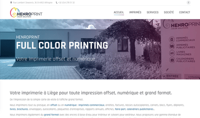 Création site internet et référencement - Website Creatie