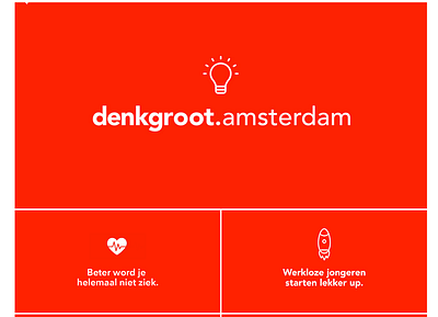 DenkGroot.Amsterdam - Reclame