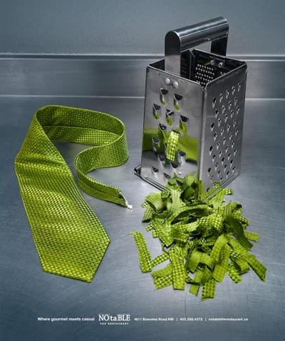 Grater - Publicité