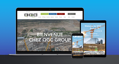 Site Web QGC GROUP - Stratégie digitale