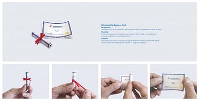 Degree/Diploma business card - Advertising