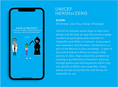 UNICEF - HEROforZERO MOBILE APP - Mobile App