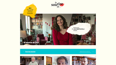http://lesourirede.tv5monde.com - Digital Strategy