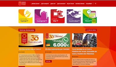 Centro Comercial Abierto de Teruel: E-Commerce - Creación de Sitios Web