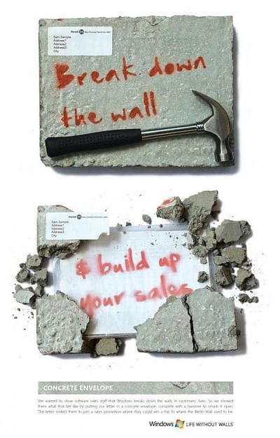 Concrete Envelope - Werbung