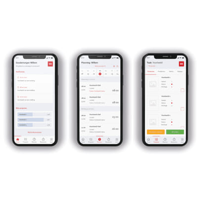 Het primaire bedrijfsproces digitaliseren - Web Applicatie
