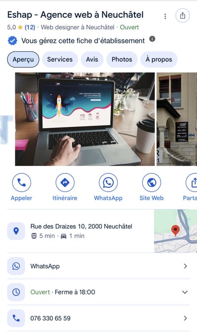 Site web, graphisme et print - Website Creation