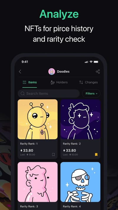 NFTBase - Application mobile