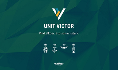 Unit Victor website en app - Ontwerp