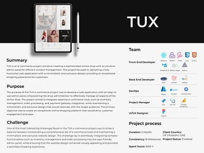 TUX - Website Creation