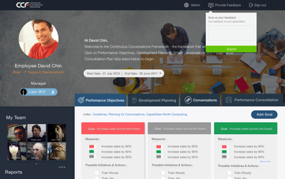 Continuous Conversation Framework - Application web