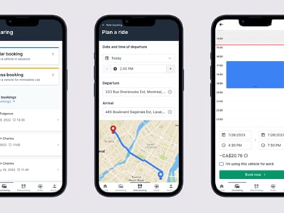 Sigtic: municipal car-sharing and fleet management platform - App móvil
